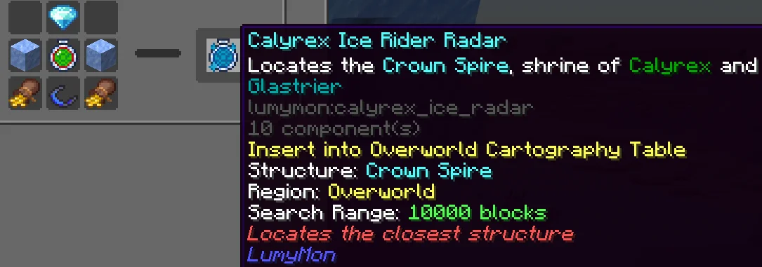 Craft the Calyrex Ice Rider Radar - Image 1