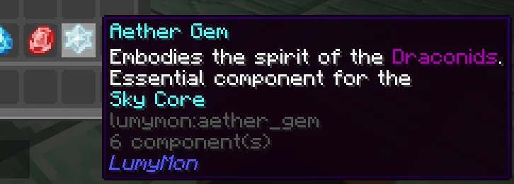 Obtain the Aether Gem - Aether Gem